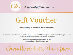 20 Holistic Gift Voucher 300x226 - &pound;20 Holistic Gift Voucher