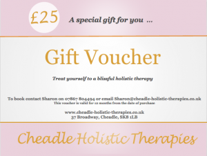 25 Holistic Gift Voucher 300x226 - £25 Holistic Gift Voucher